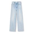 Replay Damen Jeans Laelj Wide Leg Fit Rose Label, Super Light Blue 011 (Blau), 27W / 32L
