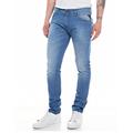 Replay Herren Jeans Jondrill Skinny-Fit X-Lite, Medium Blue 009 (Blau), 40W / 34L