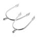 1 Pair Zinc Alloy Horse Riding Equestrian Training Spur For Men 135mm