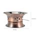 Etereauty Alcohol Stove Portable Cooking Stove Stainless Steel Burning Stove Portable Stove Burner