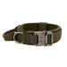 Large and Medium Dog Leash Nylon Comfortable Protective Pets Neck Belt Dog Training Collor Dog Necklace for Outdoor Training Dark Green XL:50-60