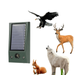 Solar Animal Repeller Ultrasonic Repellent LED Flashing Light Dog Cat Repellent Squirrel Raccoon Skunk Rabbit Fox Deer