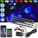 Parts Accessories RGB LED Lights Car Interior Floor Decor Atmosphere Strip Lamp