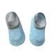 ZCFZJW Toddler Baby Boys Girls Anti-skid Floor Socks Kids Water Shoes Quick Dry Beach Swim Socks Shoes Baby Non Slip Indoor Home Slippers Blue 12-18 Months
