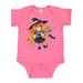 Inktastic Halloween Candy Corn Witch with Pumpkins Boys or Girls Baby Bodysuit