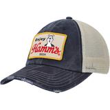 Men's American Needle Navy/Cream Hamms Orville Snapback Hat