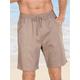 Bermudas CLASSIC Gr. 52, Normalgrößen, beige Herren Hosen Bermudas