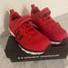 Under Armour Shoes | Boys Under Armor Red Sneakers Size 1y, New In Box | Color: Red | Size: 1b