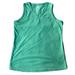 Adidas Tops | Adidas Women's Tank Top Small Green Logo V-Neck Athletic Workout Shirt | Color: Green | Size: S