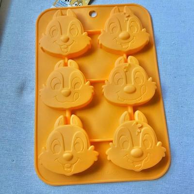 Disney Accessories | Disney Chip N Dale Large Silicone Mold | Color: Tan | Size: 10”X7” In