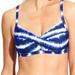 Athleta Swim | Athletadel Mar Tie-Dye Twister Bikini Swim Top | Color: Blue/White | Size: 38 B/C