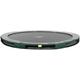 Bodentrampolin EXIT "Elegant sports" Trampoline Gr. Ø 213 cm, grün (schwarz, grün) Kinder Ab 12-15 Jahren