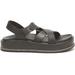 Chaco Townes Midform Sandals - Womens Black 10 JCH109392-M-10