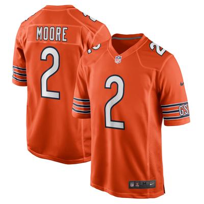 Chicago Bears Nike Game Ausweichtrikot - Orange - D.J. Moore - Herren Image