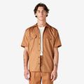 Dickies Men's Short Sleeve Work Shirt - Brown Duck Size (1574)