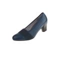 Pumps NATURAL FEET "Janine" Gr. 39, blau (dunkelblau) Damen Schuhe Elegante Pumps