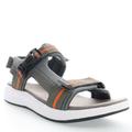 Propét Eli - Mens 9.5 Grey Sandal Medium