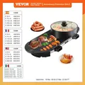 VEVOR-Barbecue électrique portable sans fumée poêle à gril marmite chaude matériau durable