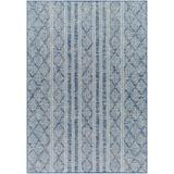 Gavin 2' x 2'11" Light Gray/Ink/Slate/Dark Gray/Multi Brown Outdoor Area Rug - Hauteloom