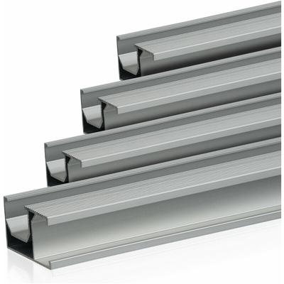 Zelsius - Universal Aluminium Montageschiene 150 cm für Solarmodule, Befestigungsschiene, 4 Stück Image