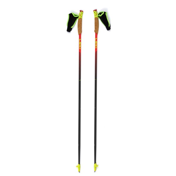 Leki - Vertical K - Trailrunning Stöcke Gr 130 cm beige/gelb