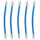 chidgrass Pack of 5 Vibration Dampener Silicone Long Shape Hook Tennis Rackets Portable Shock Absorber Sporting Equipment Accessories Blue