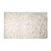 White 96 x 60 x 2 in Area Rug - Mercer41 Leakes Machine Made Sheepskin Faux Fur Area Rug in Beige/Faux Fur | 96 H x 60 W x 2 D in | Wayfair