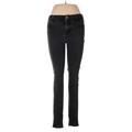Old Navy Jeans - Mid/Reg Rise Skinny Leg Denim: Black Bottoms - Women's Size 6 - Black Wash