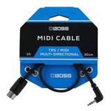 BOSS 3.5mm TRS/MIDI (30cm) MIDI Cable Boss