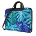 Tropical Watercolor Jungle Laptop Bag 14 inch Laptop or Tablet Business Casual Laptop Bag