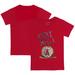 Toddler Tiny Turnip Red Los Angeles Angels Dirt Ball T-Shirt