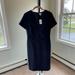 J. Crew Dresses | J. Crew Wear-To-Work Nwt V-Neck Short Sleeve Navy Bue Dress In Size 6 | Color: Blue | Size: 6