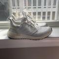 Adidas Shoes | Adidas Ultraboost 20 Running Shoes Size 8 | Color: White | Size: 8