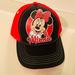 Disney Accessories | Minnie Mouse Cap (2 Available) | Color: Black/Red | Size: Osg