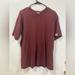 Carhartt Shirts | Carhartt Mens Maroon Short Sleeve T Shirt No Front Pocket - Carhartt - Size M | Color: Red | Size: M