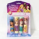 Disney Toys | Disney Princess Washable Sidewalk Chalk, 4 Pack(Blue, Yellow, Green, Pink) | Color: Blue/Green/Pink/Yellow | Size: Osbb
