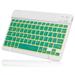 UX030 Lightweight Ergonomic Keyboard with Background RGB Light Multi Device slim Rechargeable Keyboard Bluetooth 5.1 and 2.4GHz Stable Connection Keyboard for Oppo Pad Air