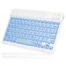 UX030 Lightweight Ergonomic Keyboard with Background RGB Light Multi Device slim Rechargeable Keyboard Bluetooth 5.1 and 2.4GHz Stable Connection Keyboard for Acer Spin 3 Laptop