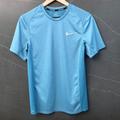 Nike Shirts | Mens Nike Dri-Fit Short Sleeve Running Shirt Small | Blue | Color: Blue | Size: S