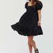 Urban Outfitters Dresses | $68 Urban Outfitters Black Babydoll Dress Tie Front | Color: Black | Size: S