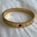 Kate Spade Jewelry | Kate Spade Enamel Bangle - Gold / Pink | Color: Gold/Pink | Size: Os