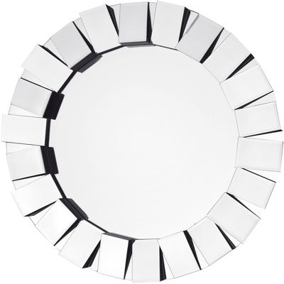 Wandspiegel KAYOOM "Fortuna 310", silber (silberfarben), B:80cm H:80cm, Spiegelglas, Metall, Spiegel Image