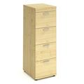 Impulse I000254 4 Drawer Filing Cabinet - Maple