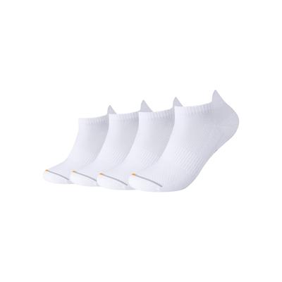 Sneakersocken CAMANO, Damen, Gr. 43 (46), weiß, Materialmix, normal, Socken, mit Micro-Plüsch an Ferse und Zehen Image