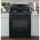 GE Appliances 30&quot; 5 cu. ft. Freestanding Gas Range, Steel in Black/White | 46.25 H x 30 W x 28.75 D in | Wayfair JGB635DEKBB