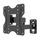 Inland Products Swivel Wall Mount for Holds up to 44 lbs in Black | 10.03 H x 9.1 W x 11.81 D in | Wayfair 05255