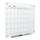 Quartet Infinity Wall Mounted Magnetic Glass Board Glass in White | 24 H x 0.5 D in | Wayfair GC3624F