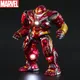 Disney-The Avengers Iron Man Glowing Anti-Hulk Armor Model Super ForeAction Figure Collection