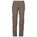 Vaude - Women's Farley Stretch Capri T-Zip Pants III - Zip-off trousers size 40 - Regular, brown