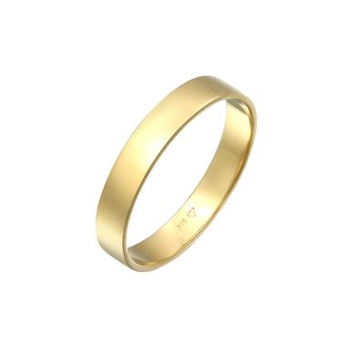 KUZZOI Bandring Herrenring Freundschaftsring 375 Gelbgold 62 Herren Image